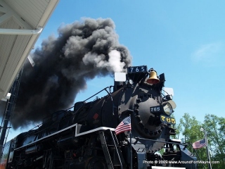 2009/05/22: 765 at the Hoosier Valley Railroad Museum