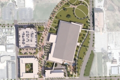 North River Fieldhouse site rendering