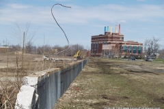 2009/04/08: OmniSource wall demolition