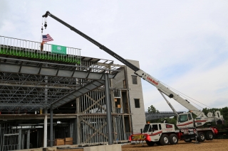 Parkview Warsaw topping out ceremony