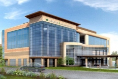 Parkview Cancer Institute: View from I-69