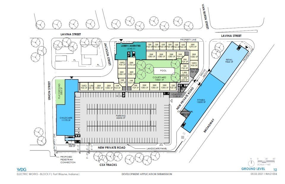 Electric Works phase 2 site map