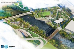 Promenade Park view from the northwest