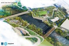 Promenade Park view from the northwest