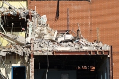West side of St. Joseph Hospital's former convent home.