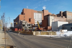 West side of St. Joseph Hospital's former convent home.