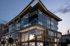 2020/01/23: Rendering of southwest corner of The Riverfront At Promenade Park