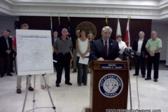 2012/07/02: City of Fort Wayne storm damage news conference