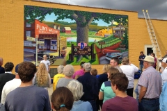 Daniel McDonald mural in Albion