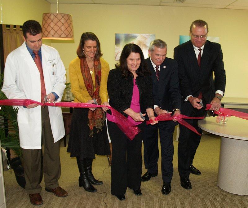 Last month’s Women’s Health Link opening Women's Health Link ribbon cutting