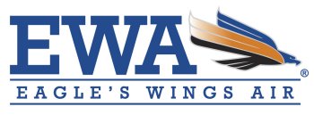 EWA celebrates fifth anniversary and significant business milestone Eagle's Wings Air logo