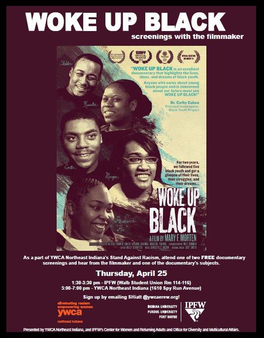 ‘Woke Up Black’ documentary screenings – 4/25/2013 Woke Up Black poster