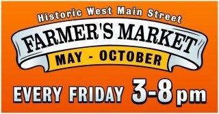 West Main Farmer’s Market opens Friday Historic West Main Farmers Market logo