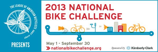Mayor encourages residents to take the Bike Challenge National Bike Challenge logo