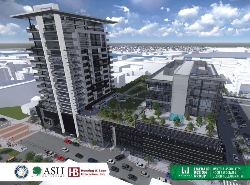 $71 million investment in downtown announced today Ash Brokerage HQ rendering