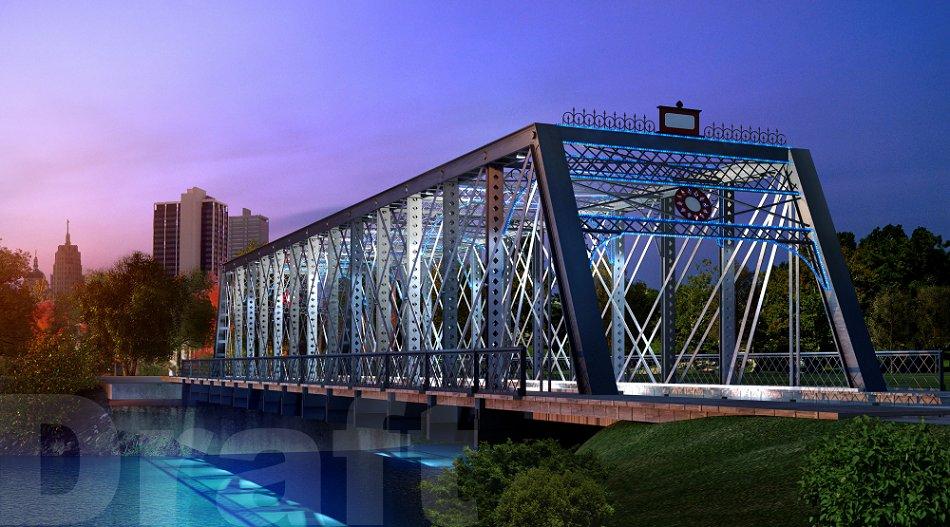 Public invited to Wells Street Bridge lighting Historic Wells Street Bridge lighting project