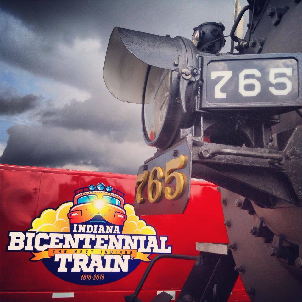 IHS’s Indiana Bicentennial Train will visit New Haven 765 and the Indiana Bicentennial Train