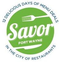 Savor Fort Wayne returns at more than 25 restaurants Savor Fort Wayne logo
