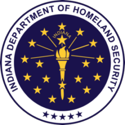 Governor Pence orders National Guard to activate Highway Assistance Teams Indiana Department of Homeland Security seal