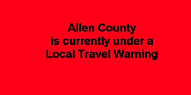 State of Emergency / Winter Weather Travel Warning to be lifted at 6 p.m. Local Travel Warning
