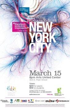 Fort Wayne Dance Collective presents Gallim Dance Gallim Dance flyer