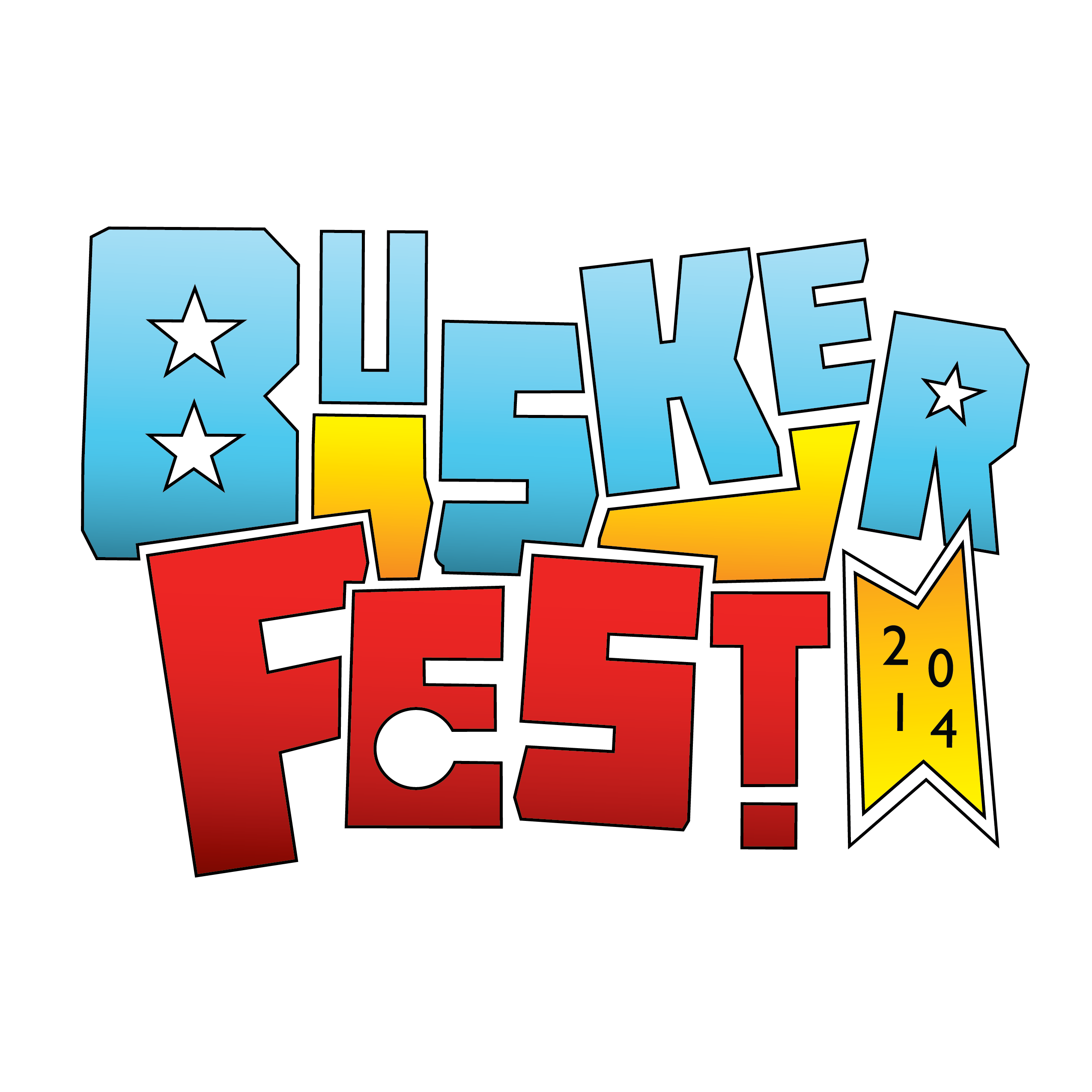 2016 Buskerfest – 6/25/2016 2014 BuskerFest logo