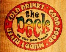 The Deck opens for the season May 13th The Deck at the Old Gas House