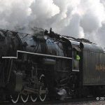 Listen for the 765’s whistle this afternoon The 765 on the east side of downtown Fort Wayne