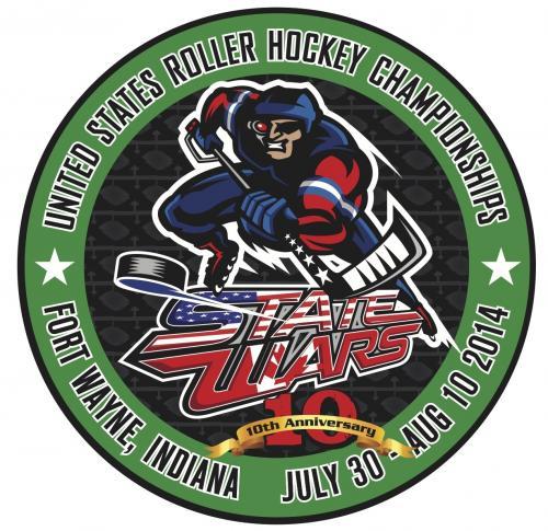 Fort Wayne hosting 2014 United States Roller Hockey Championships 2014 State Wars logo