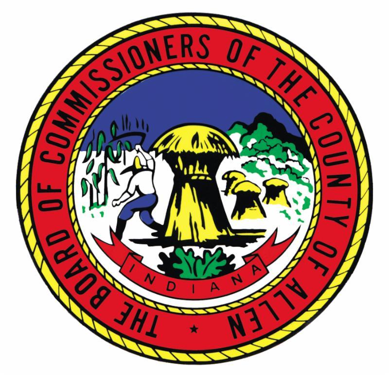 Reconstructed Flutter Road officially opened Seal of Allen County