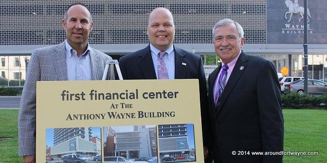 First Financial Bank announcement photos and video First Financial Bank announcement