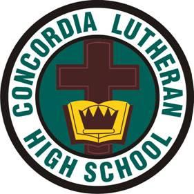 Moellering recognized with award CLHS Concordia Lutheran High School logo