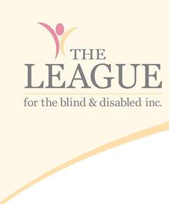 Cooking Blind with Fox MasterChef Christine Ha The League for the blind & disabled logo