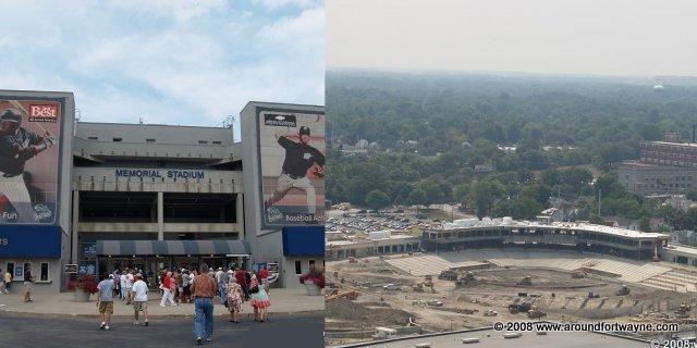 AFW TBT: Wizards last game and Parkview Field under construction TBT Wizards/Parkview Field construction