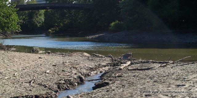 AFW #ThrowBackThursday: Care to walk across the Spy Run Creek? #tbt Spy Run Creek on August 28, 2008.