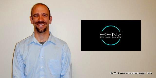 AroundFortWayne Sunday Series: Joel Benz Allen County Council 3rd District candidate Joel Benz
