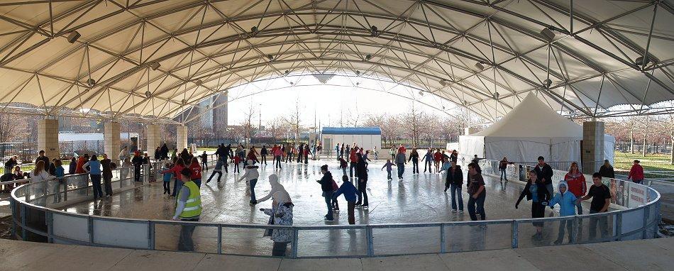Headwaters Park Ice Skating Rink closes for the season this weekend Headwaters Park Ice Rink