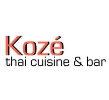 Kozé Thai Cuisine & Bar grand opening today Kozé Thai Cuisine & Bar logo