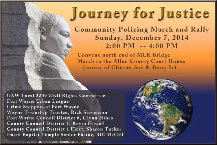 Journey for Justice march and rally downtown tomorrow – 12/7/2014 Journey for Justice