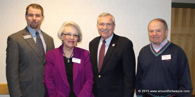 Photos and video from UWAC free tax prep help kick-off David Nicole, Jean Joley, Mayor Tom Henry and Ken Yahne