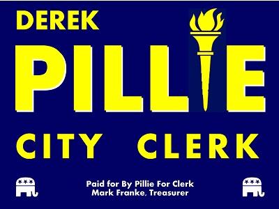 Pillie for Clerk launches first radio ad of the campaign Pillie for Clerk logo