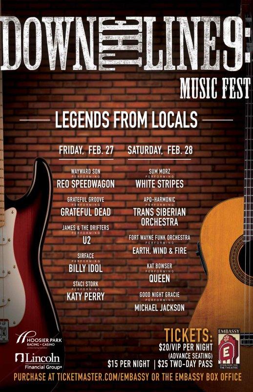 Down the Line 9: AFW ticket give away Down the Line 9 poster