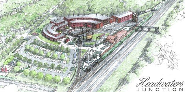 Headwaters Junction release and interview with Kelly Lynch Headwaters Junction Conceptual Drawing