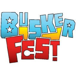 BuskerFest: Downtown Fort Wayne invites you to a Festival of the Unexpected! Buskerfest logo