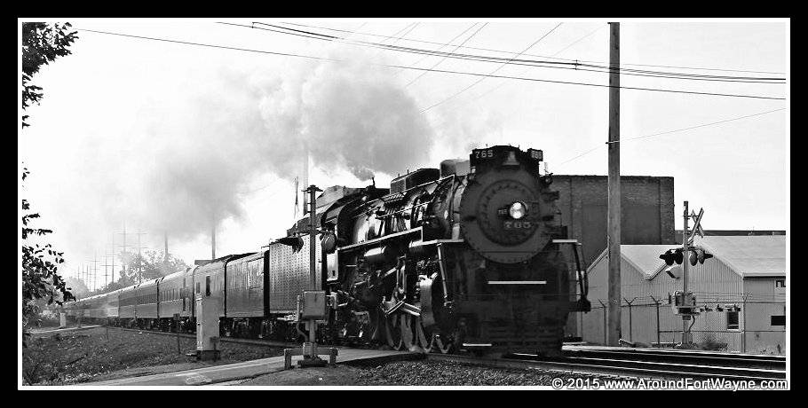 Photos and video of the 765 leaving Fort Wayne this morning 765 headed towards Lafayette