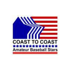 Coast to Coast Baseball tryout at Parkview Field Coast to Coast logo