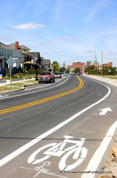 Fairfield Avenue, north of the Brackenridge Street intersection Fairfield Avenue north of Brackenridge Street