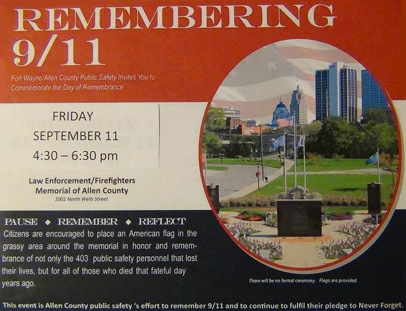 Tomorrow: Day of remembrance, 9/11 9/11/2015 Remembrance