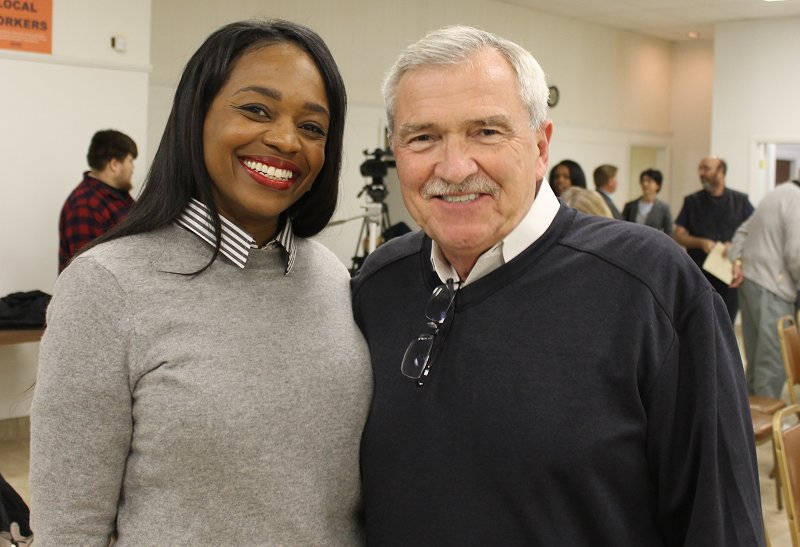 Michelle Chambers selected as next Fort Wayne City Clerk Michelle Chambers and Mayor Tom Henry