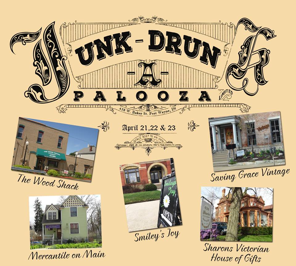 Junk-Drunk-A-Palooza this weekend Junk-Drunk-A-Palooza poster